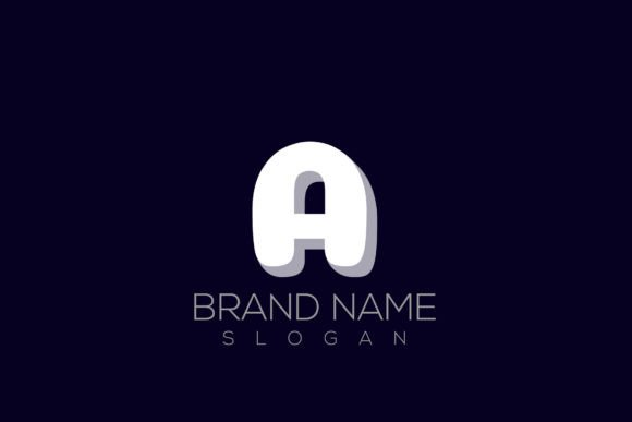3D a Logo Vector: Modern Design for Brand Impact
