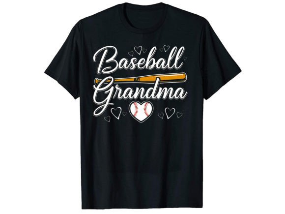 Baseball Grandma T-Shirt Design: A Grand Slam for Your Shop
