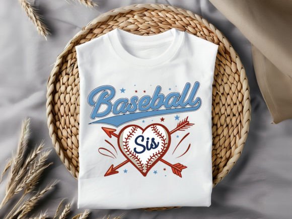 Baseball Sis T-Shirt Design: Your All-Star Creative Asset