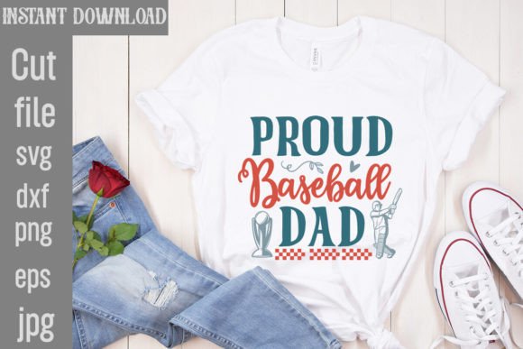 Celebrate the Season with the Proud Baseball Dad SVG Cut File