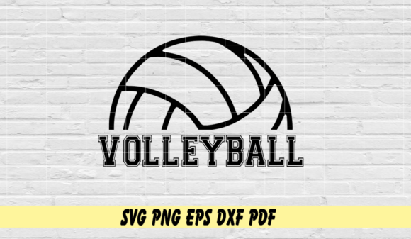Dynamic Volleyball Graphics: The Varsity Font Collection