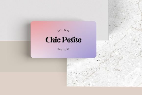Editable Canva Business Card #10: Design Your Signature Style