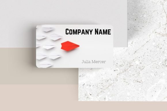 Editable Canva Business Card #40: Craft a Card That Truly Represents You