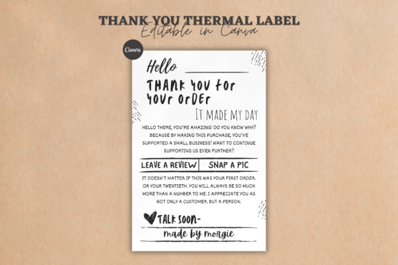 Elevate Your Customer Experience with Custom Thermal Labels