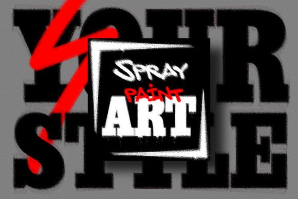 Grungy Urban Edge: Mastering the Spray Paint Text Effect in Illustrator