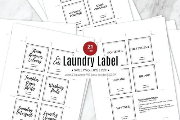 Laundry Room Labels & Storage Stickers: Your Guide to Organized Spaces
