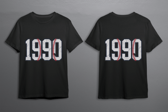 Swing for the Fences: Mastering the 1990 Baseball Vintage T-Shirt Style