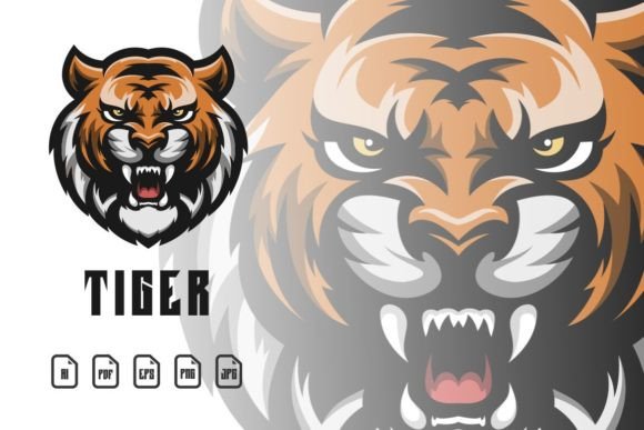 Unleashing a Powerful Brand: The Tiger Mascot Logo Illustrator