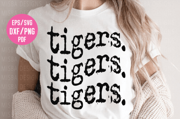 Varsity Tigers SVG: Bold Mascot Designs for School Spirit